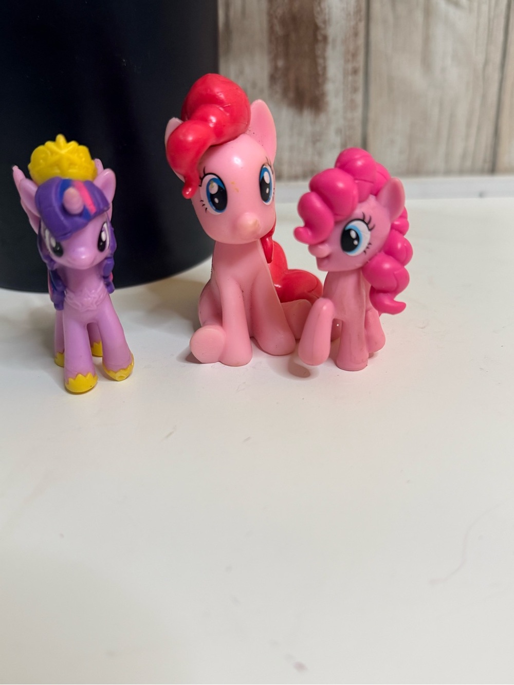 My Little Pony Pink Plush-Look Pony Mini Figures - Pink Set